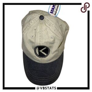 Adams Khaki-Black Cool Crown K-Logo Ball Cap‎